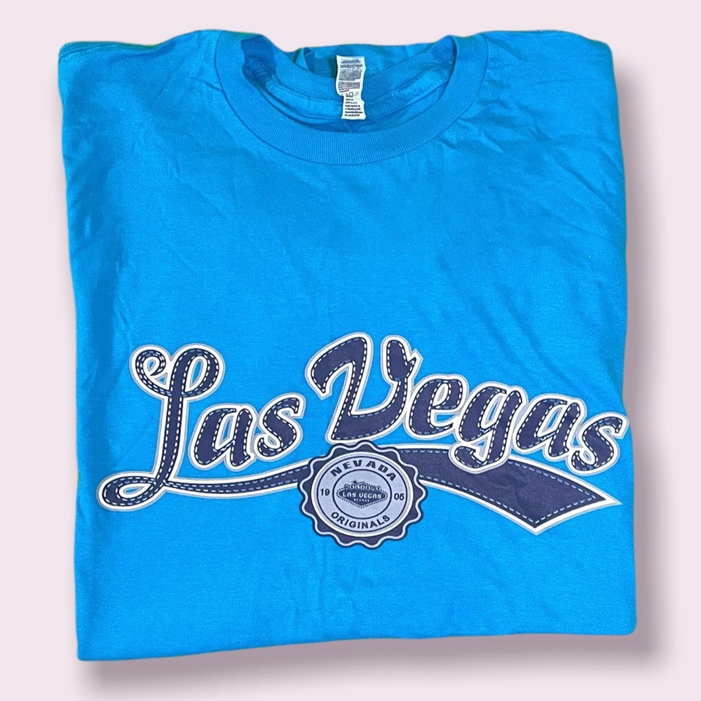 Blue Las Vegas T-Shirt